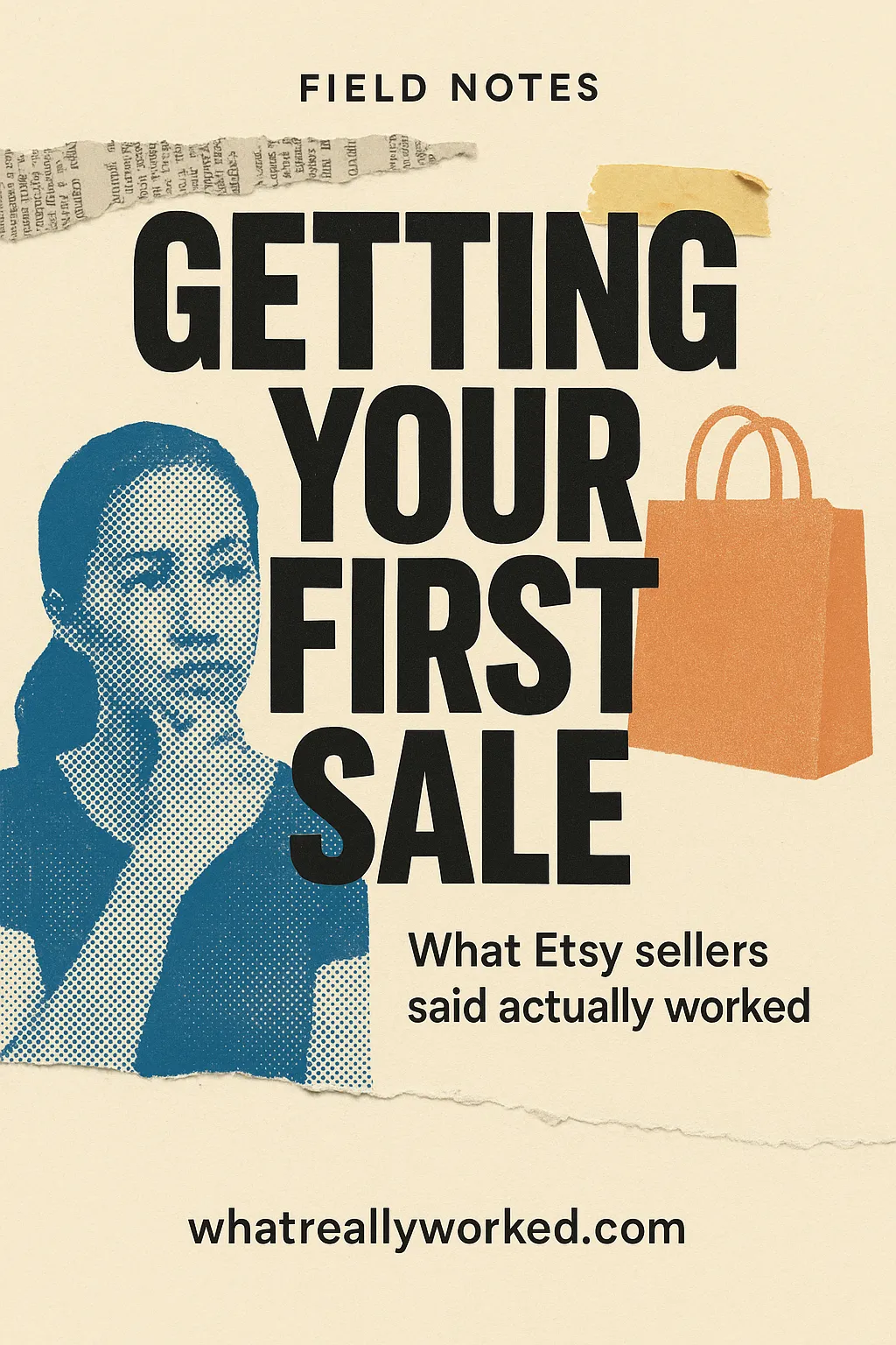 The jacket of Getting Your First Sale