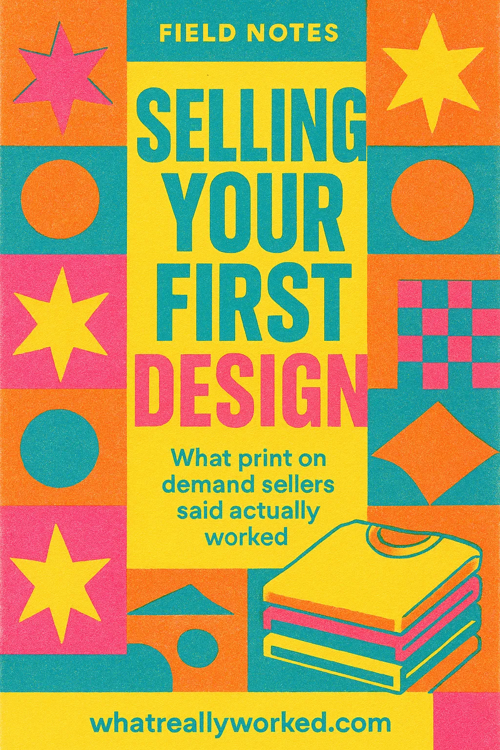 The jacket of Selling Your First Design